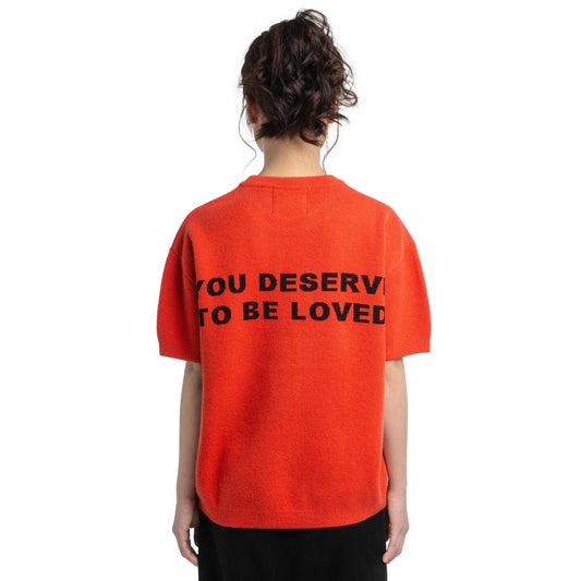 138C GALLERY / PASSIONATE LOVE KNIT T-SHIRT