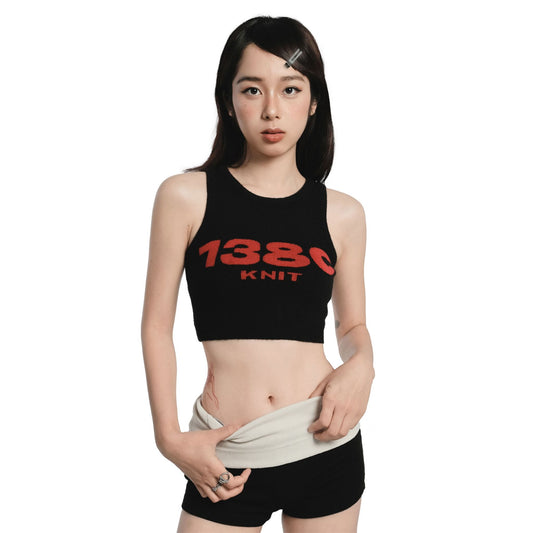 138C GALLERY / LOVE KNIT CROPTOP