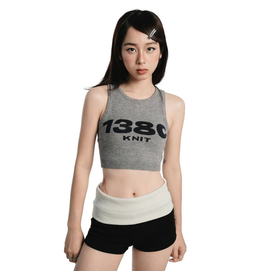 138C GALLERY / TRUE LOVE KNIT CROPTOP