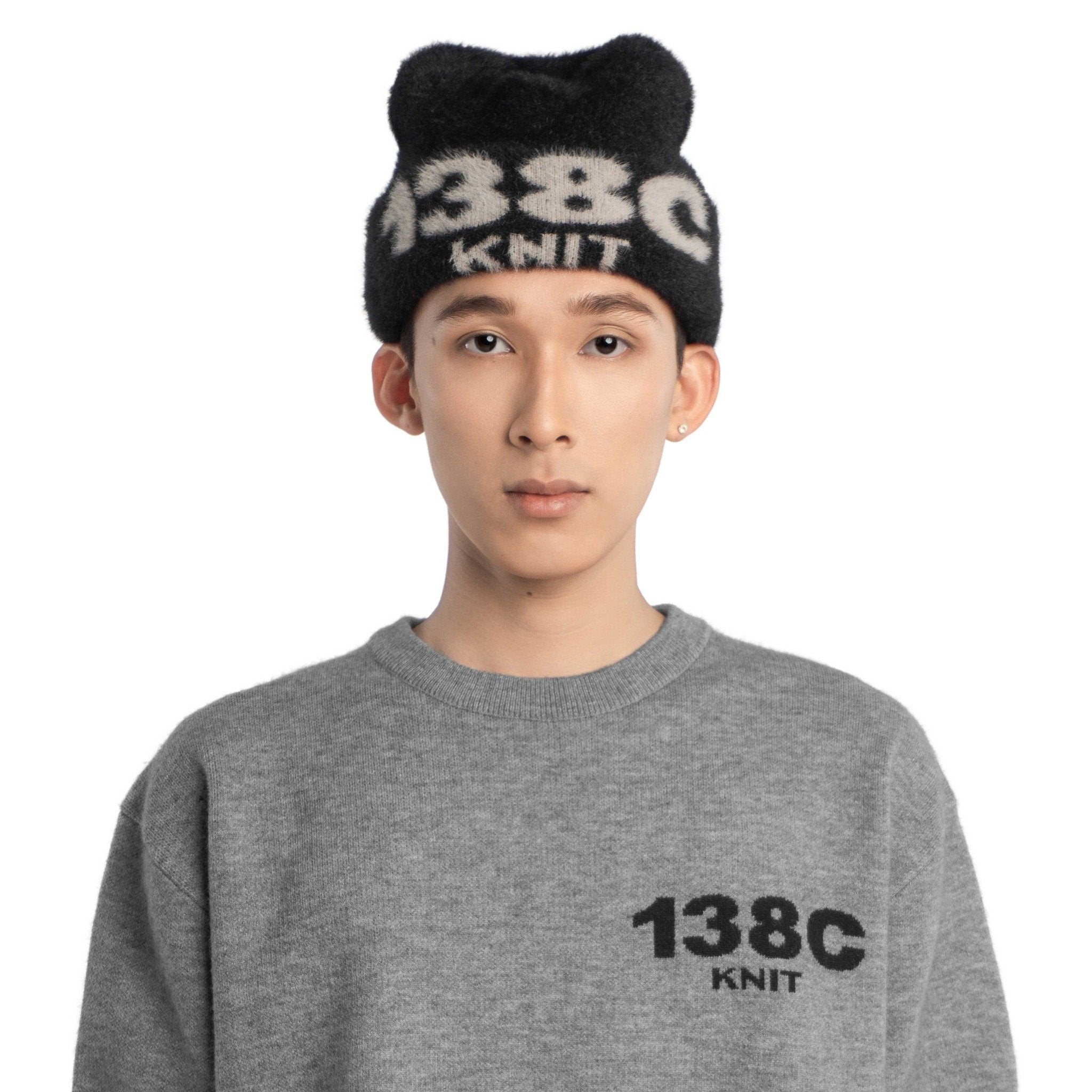 138C GALLERY / APOCALYPSE LOVE KNIT FUZZY BEANIE