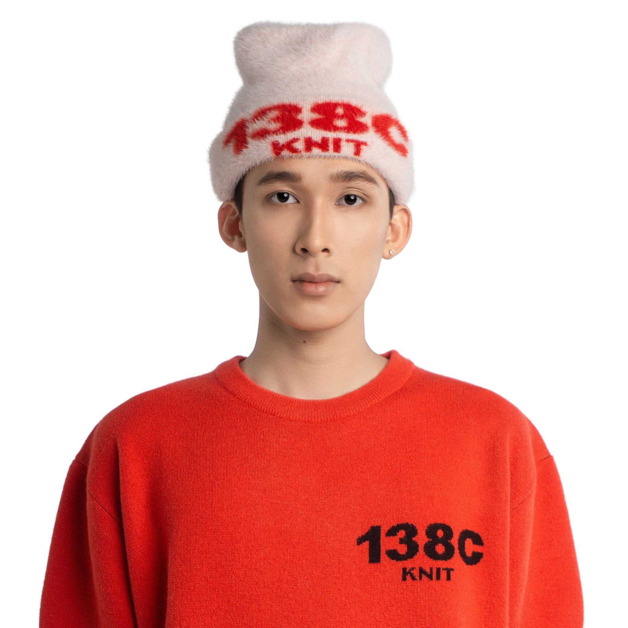 138C GALLERY / SWEETSOP LOVE KNIT FUZZY BEANIE