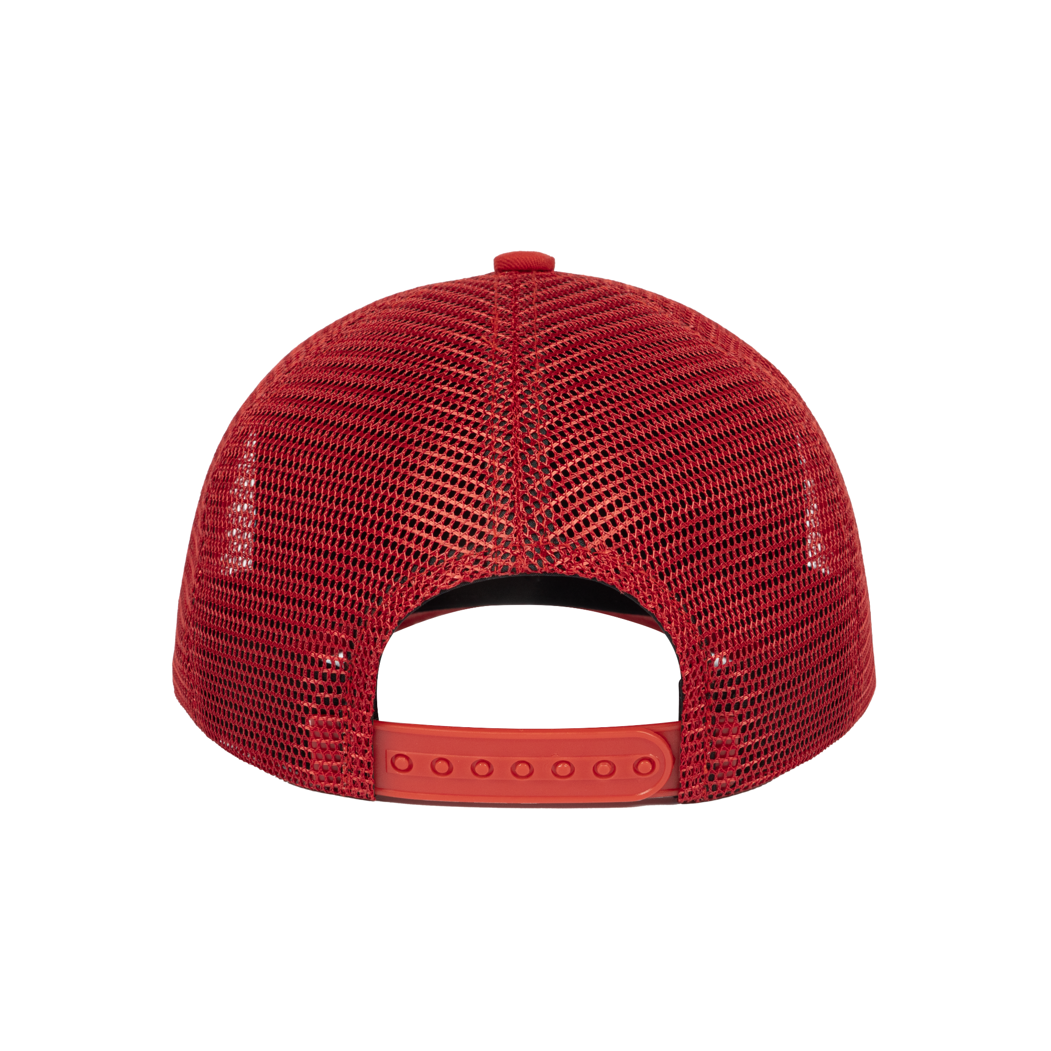 YOU DESERVE TO BE LOVED TRUCKED HAT / RED