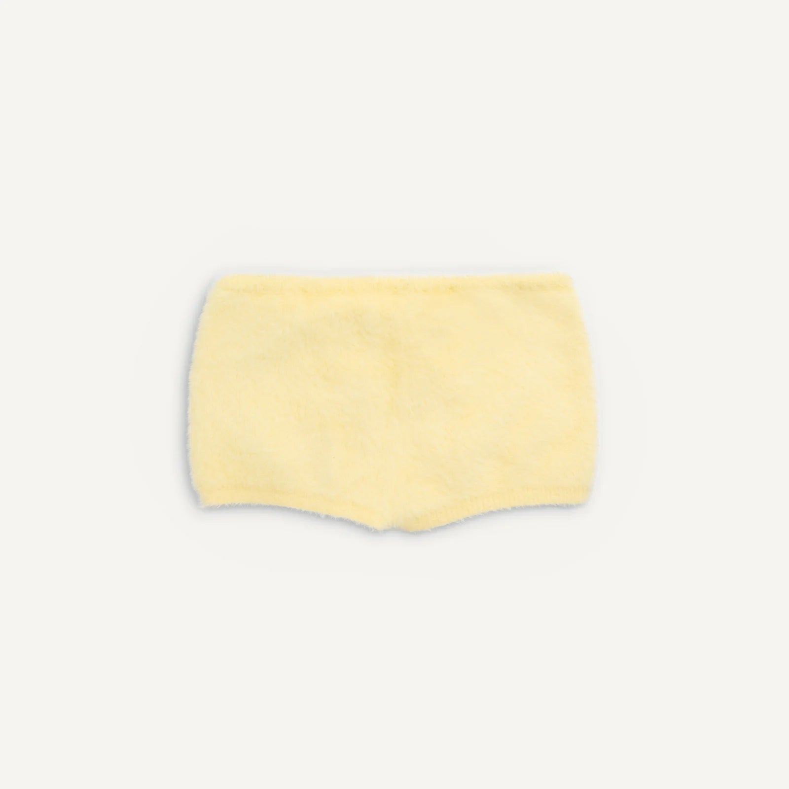 Love User Fuzzy Knit Croptop Shorts