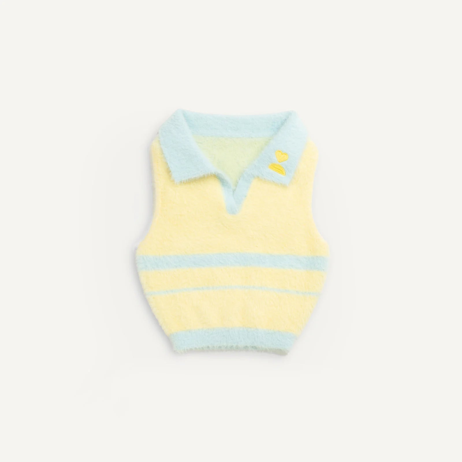 Love User Fuzzy Knit Croptop