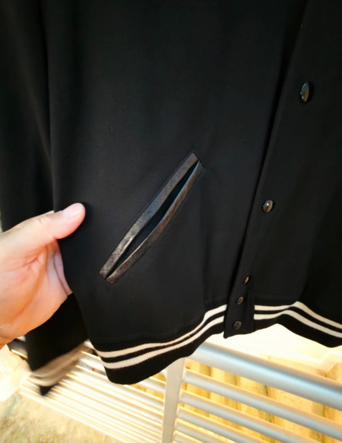 FW15 Saint Laurent x Hedi Slimane Black Teddy - IT52