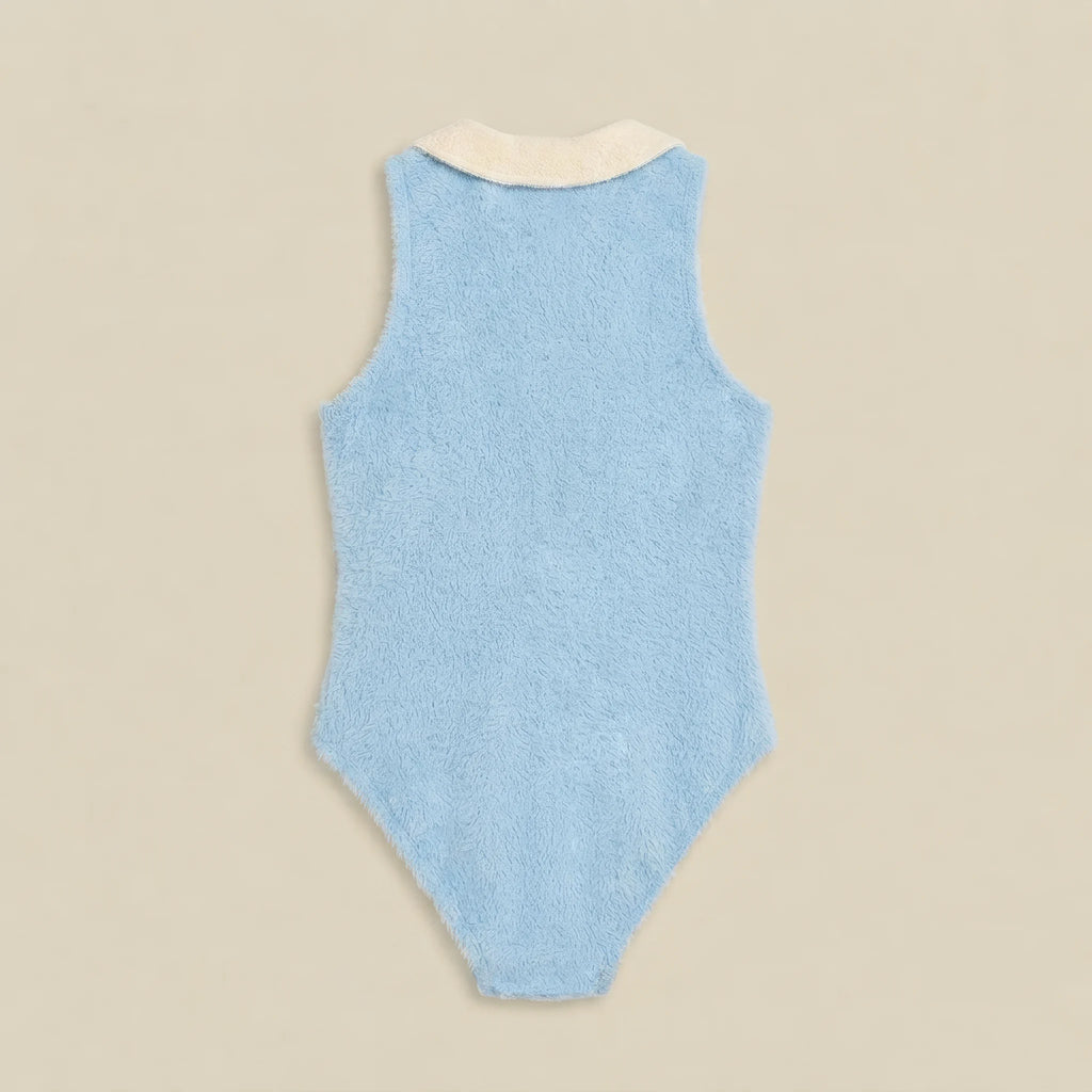 Love User Fuzzy Knit Bodysuit