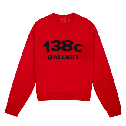 138C GALLERY/ BURNING LOVE KNIT SWEATER