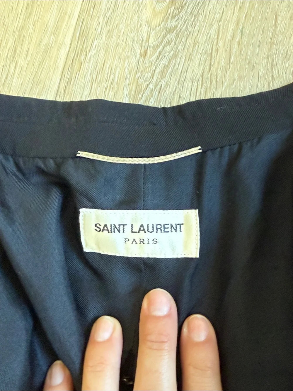 FW13 Saint Laurent x Hedi Slimane Chain Blazer - IT50