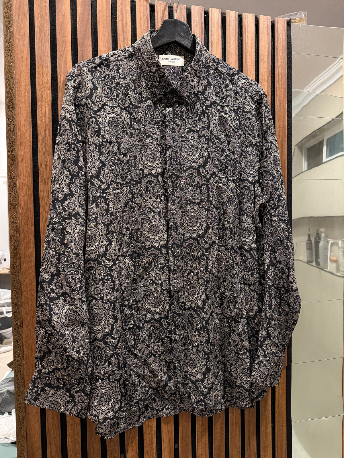 Saint Laurent Paisley Shirt - 41
