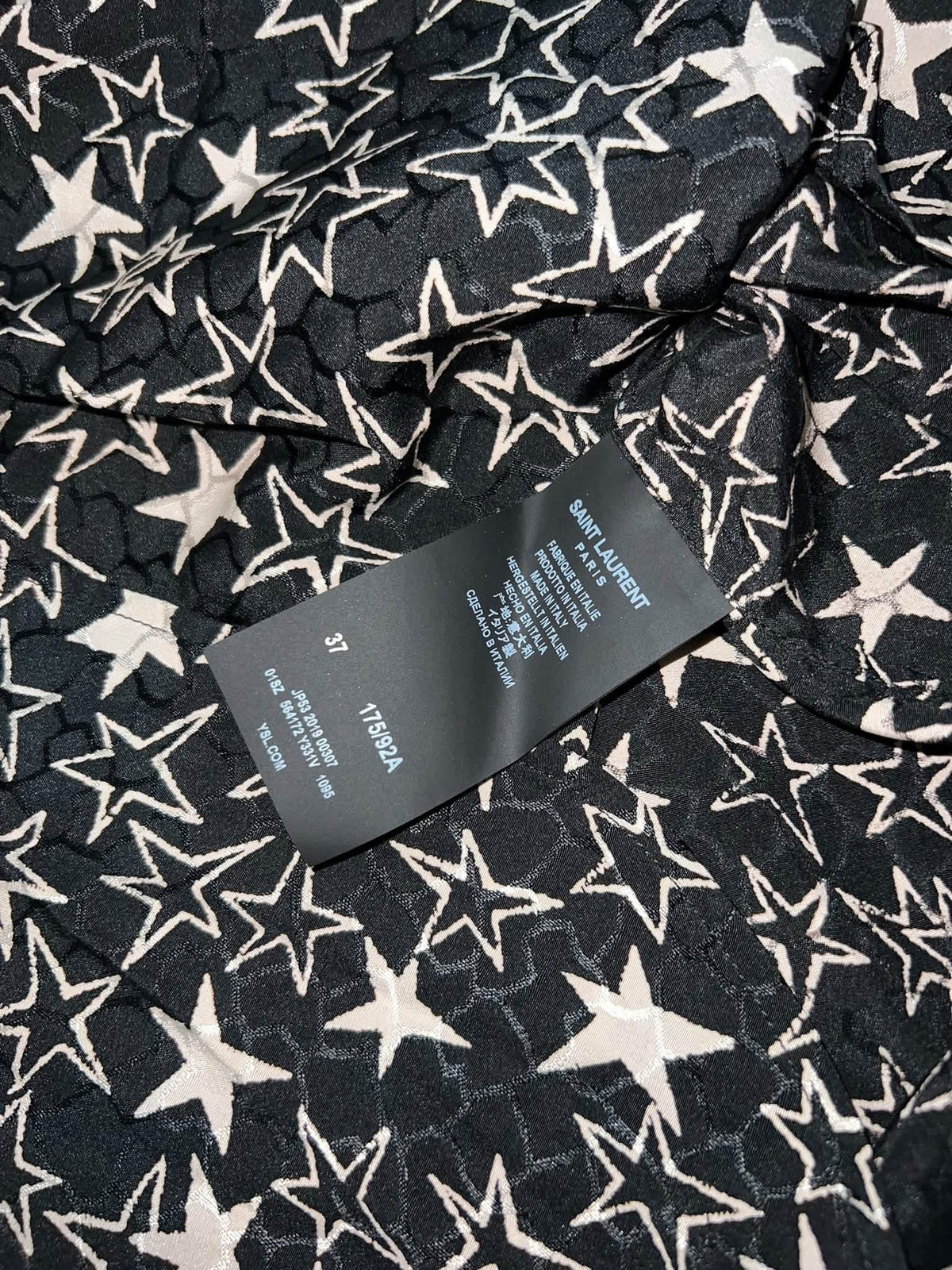 FW19 Saint Laurent Star Shirt