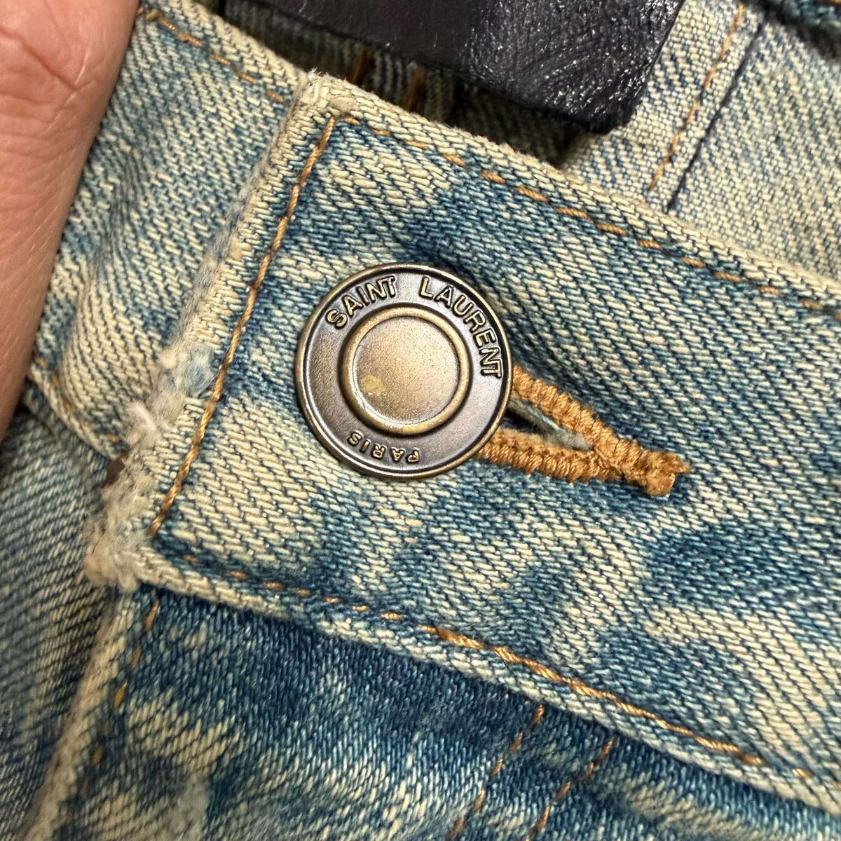 FW17 Saint Laurent x Hedi Slimane D02 Crash Denim - 29