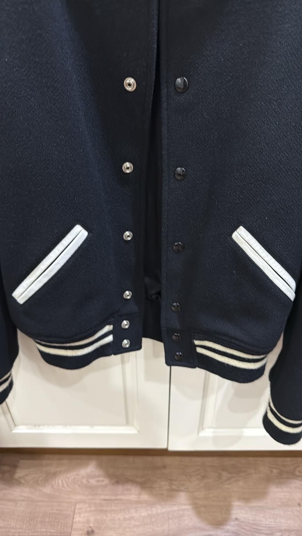 FW14 Saint Laurent x Hedi Slimane Teddy Jacket - 48