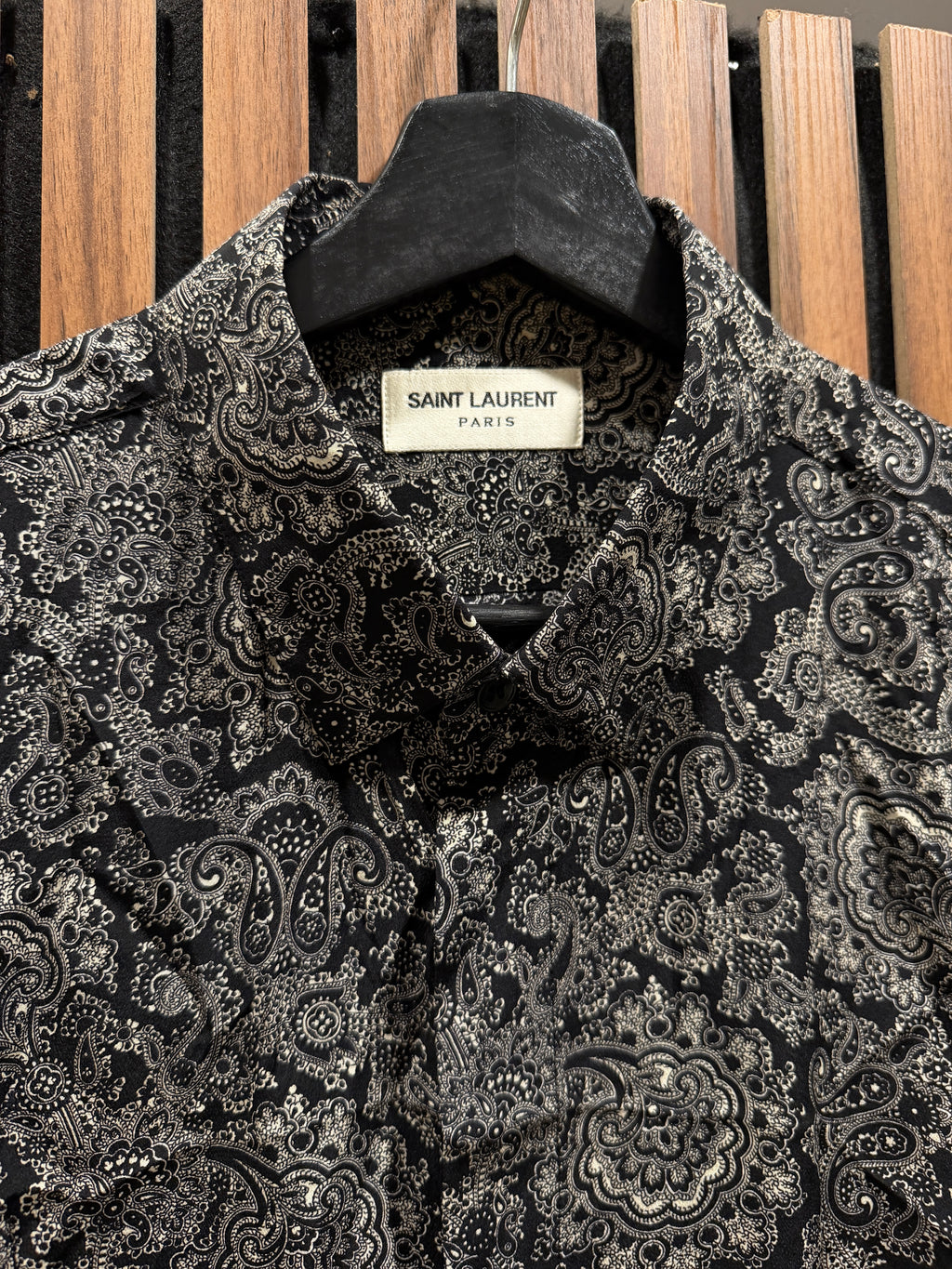 Saint Laurent Paisley Shirt - 41