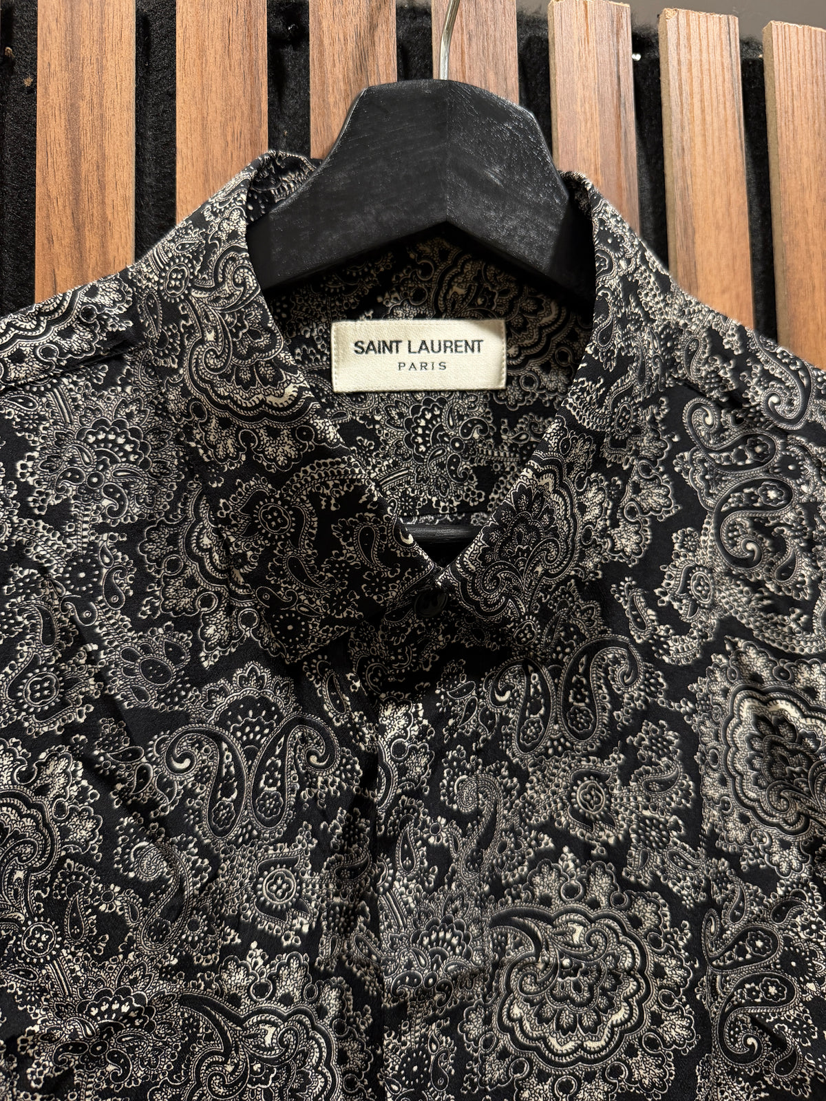 Saint Laurent Paisley Shirt - 41