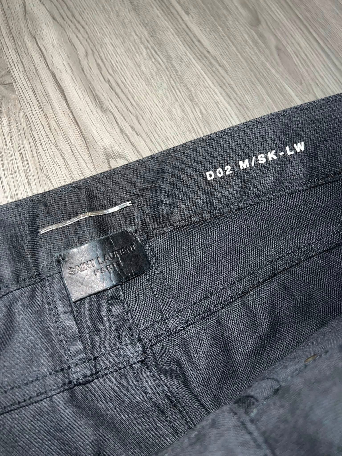 FW15 Saint Laurent x Hedi Slimane Ripped Jeans - 29