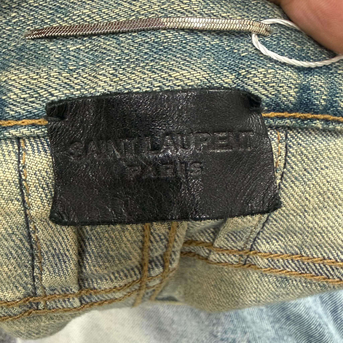 FW17 Saint Laurent x Hedi Slimane D02 Crash Denim - 29
