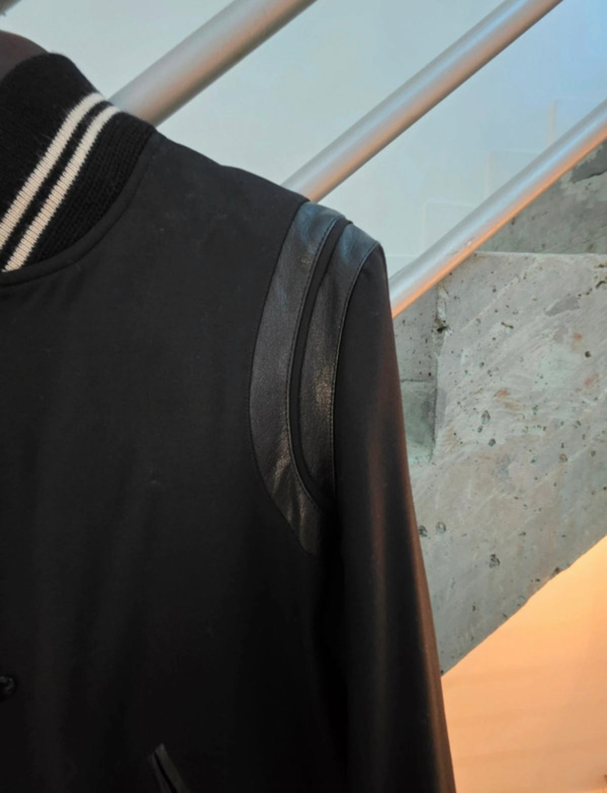 FW15 Saint Laurent x Hedi Slimane Black Teddy - IT52