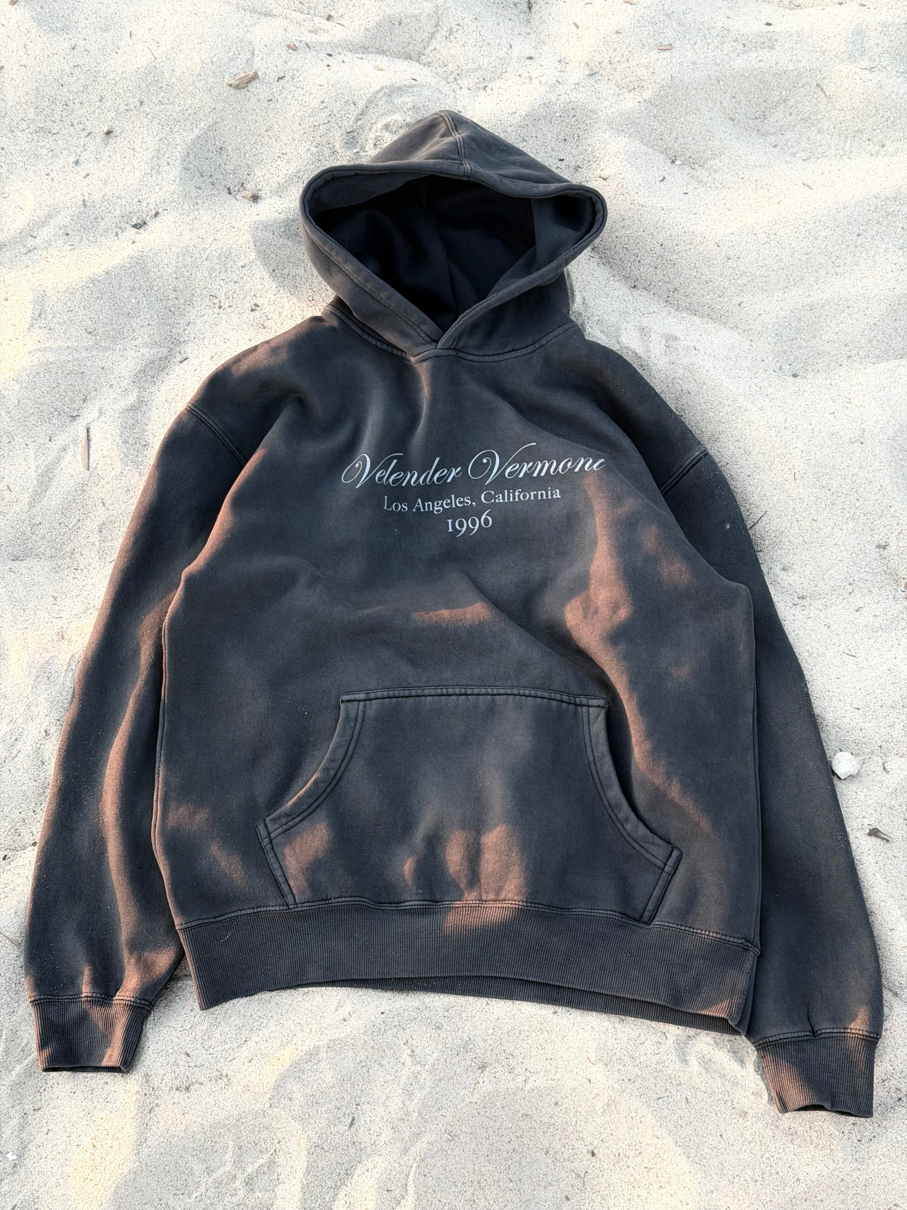 Velender Vermont LA 1996 Ash Black Hoodie