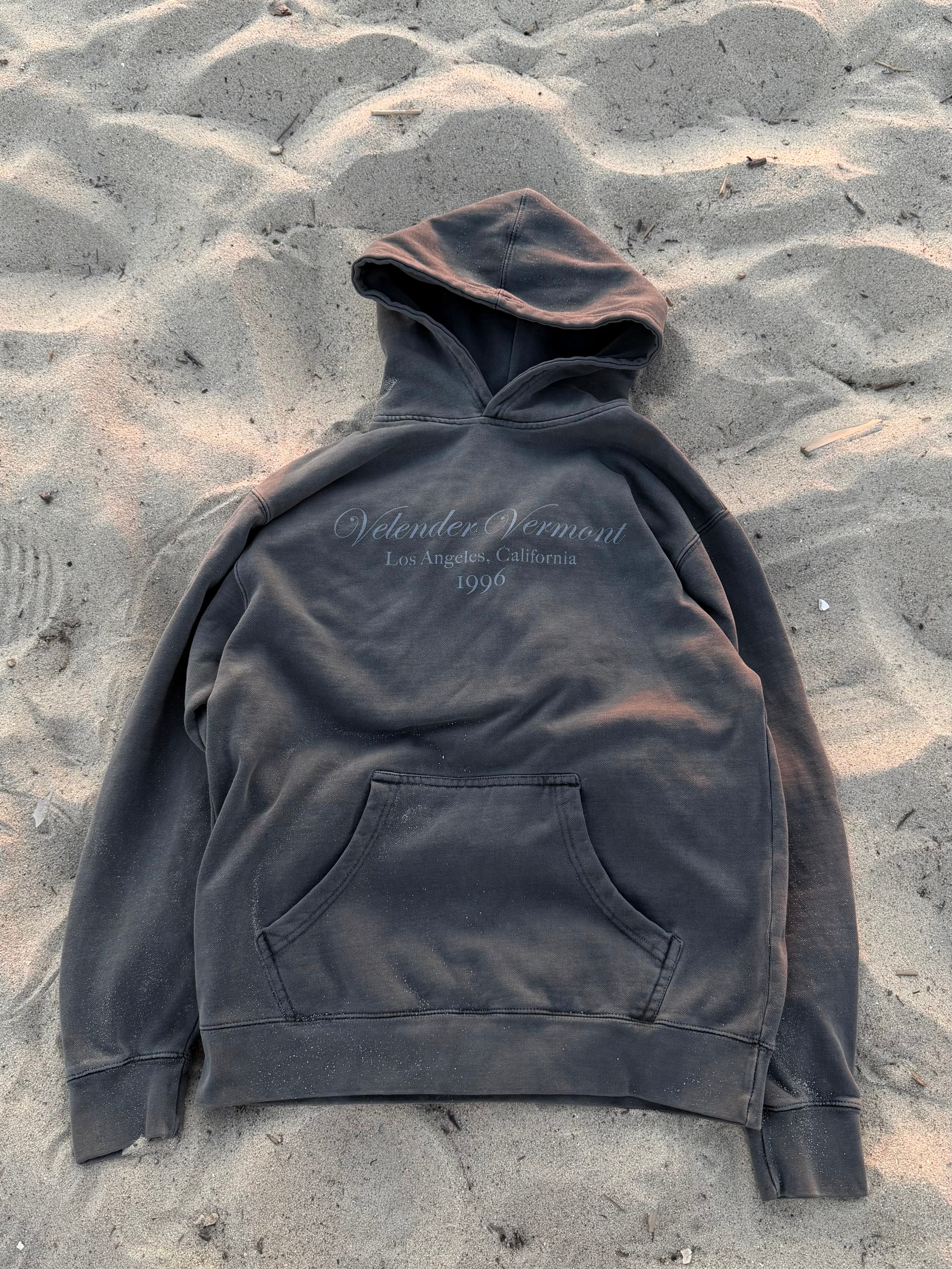 Velender Vermont LA 1996 Vintage Washed Hoodie