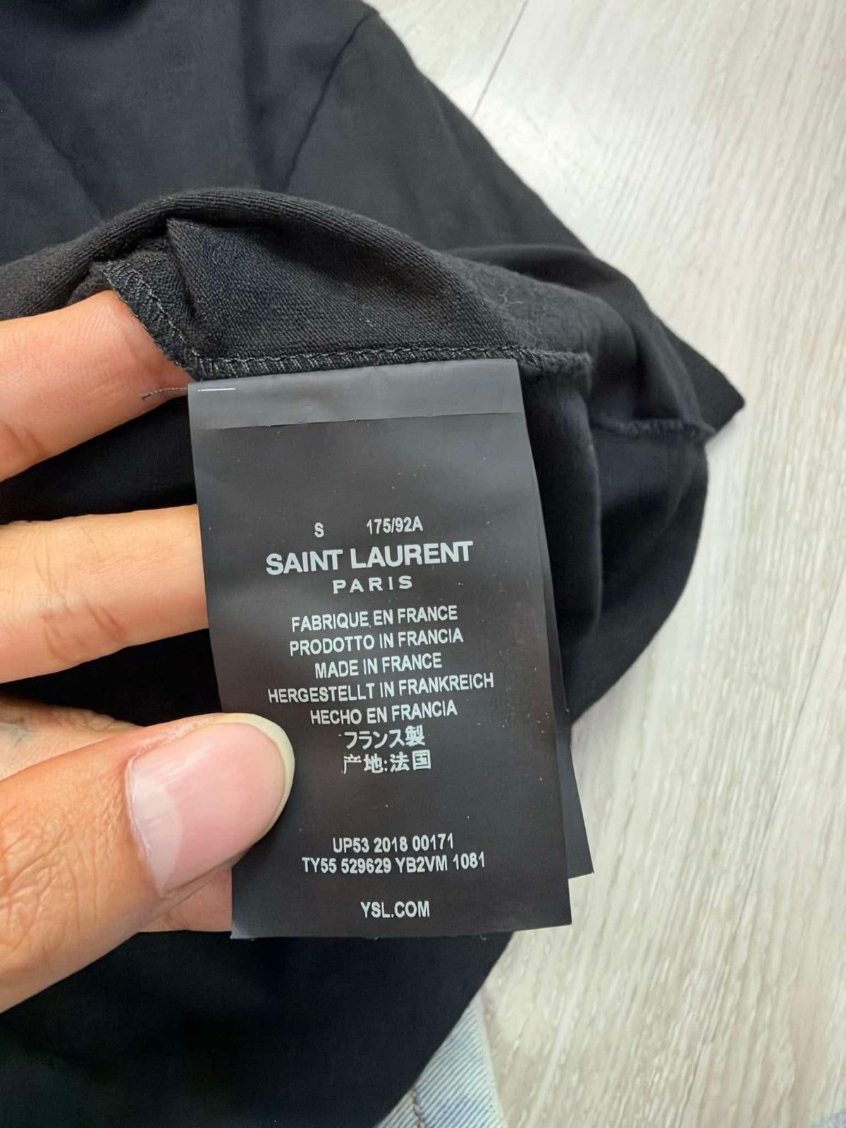 FW18 Saint Laurent 1971 Graphic Tee - S