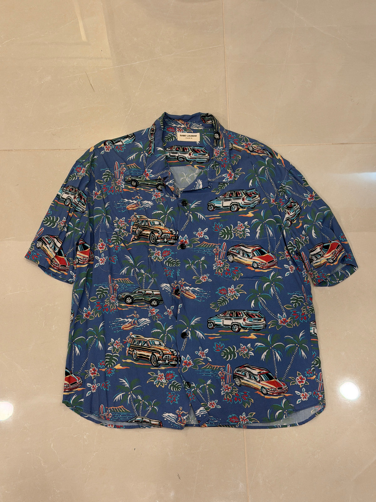 Saint Laurent Hawaiian Shirt - 41