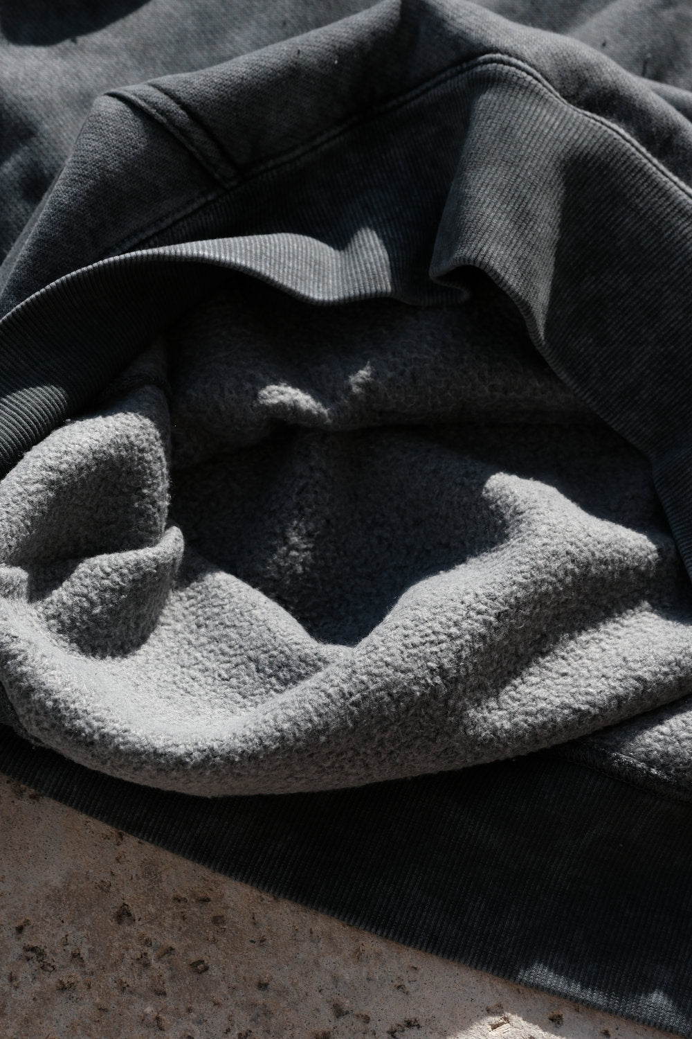 VN BLANKS STONE WASH HOODIE/GREY