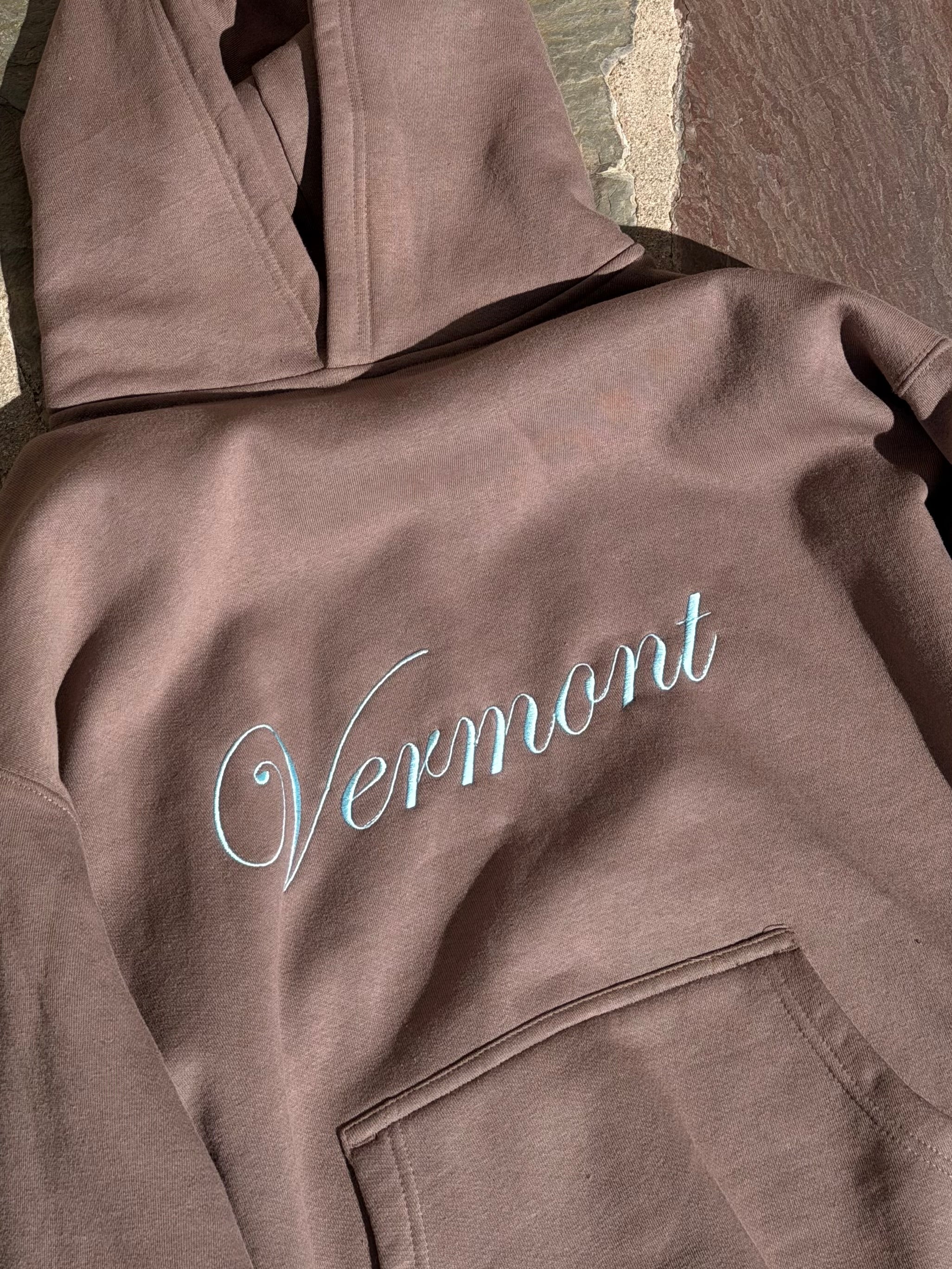 Vermont Signature Embroidered Hoodie