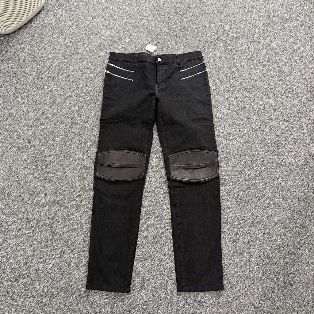FW16 Saint Laurent x Hedi Slimane D04 Double Zipper Denim