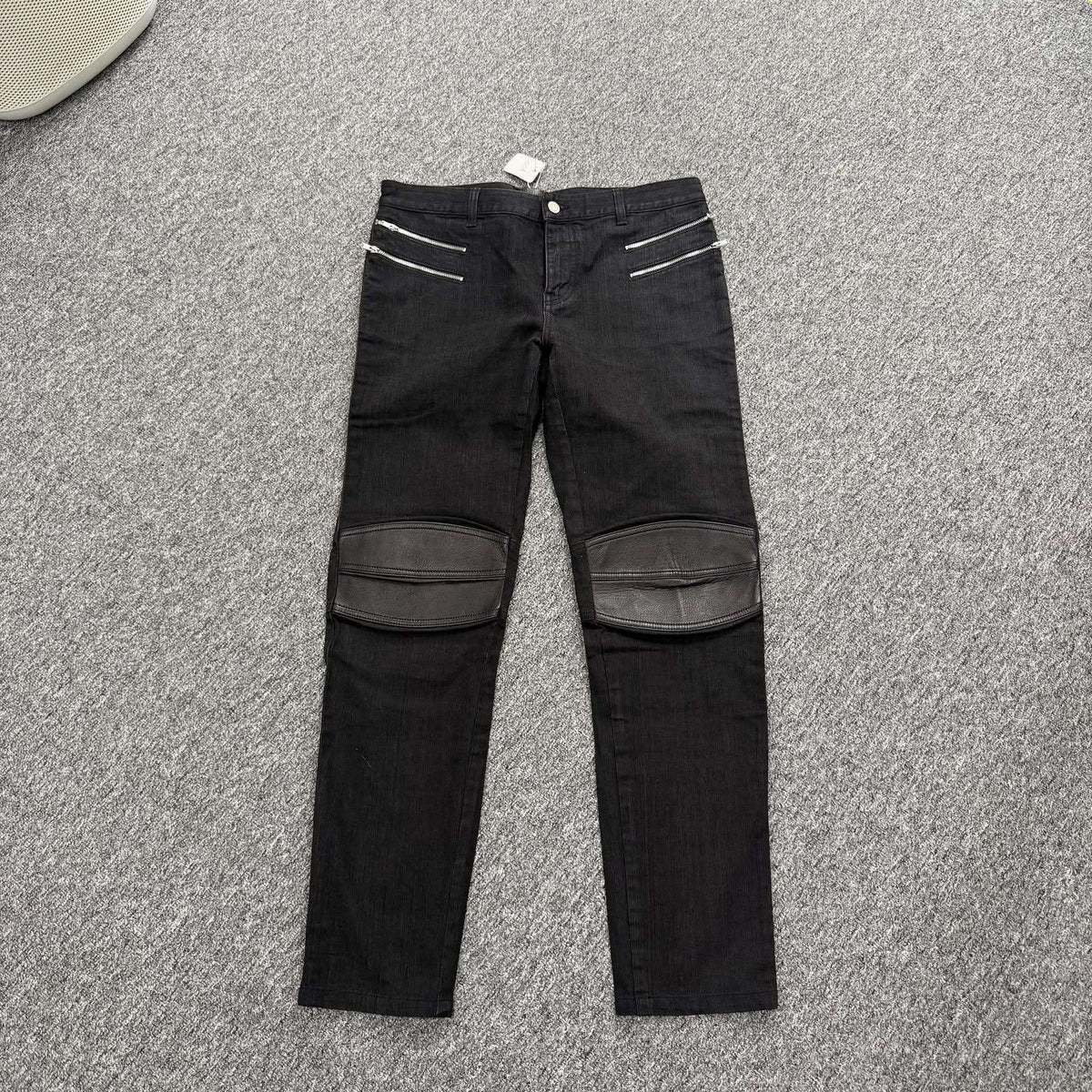 FW16 Saint Laurent x Hedi Slimane D04 Double Zipper Denim