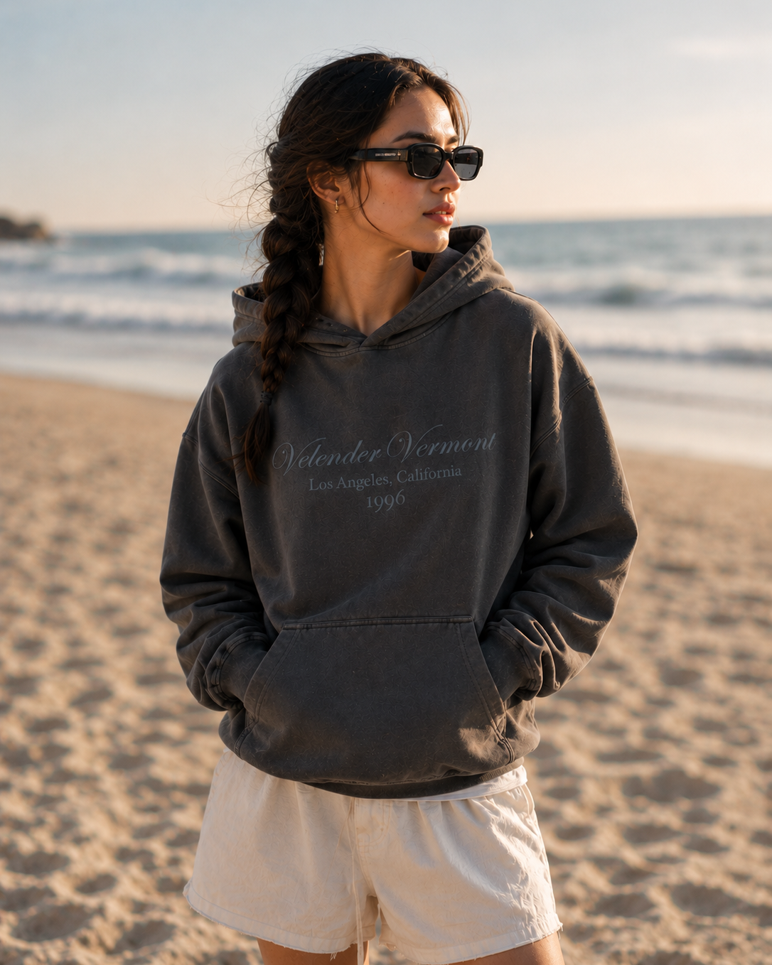Velender Vermont LA 1996 Hoodie - Vintage