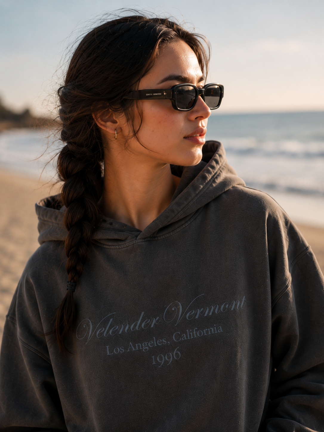 Velender Vermont LA 1996 Hoodie - Vintage