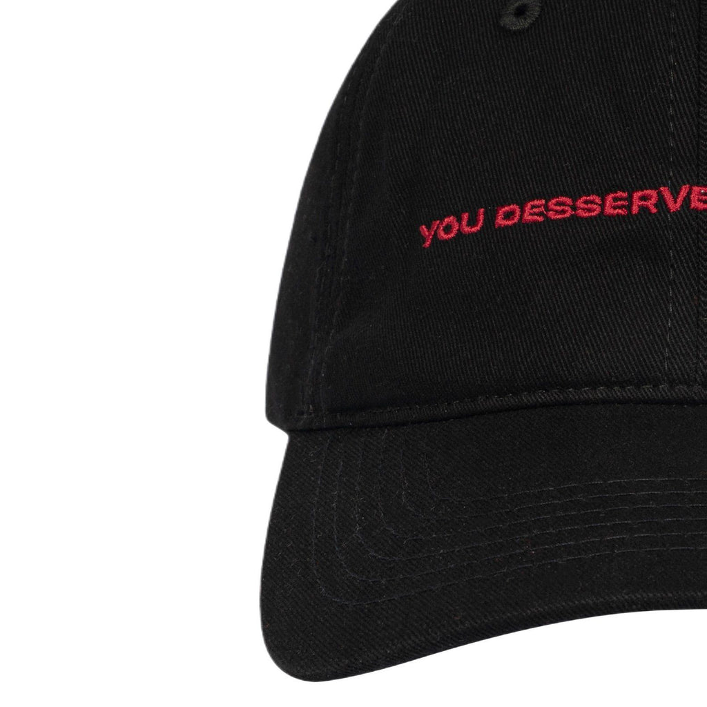 "FAKE" LOVE QUOTES CAP/ BLACK