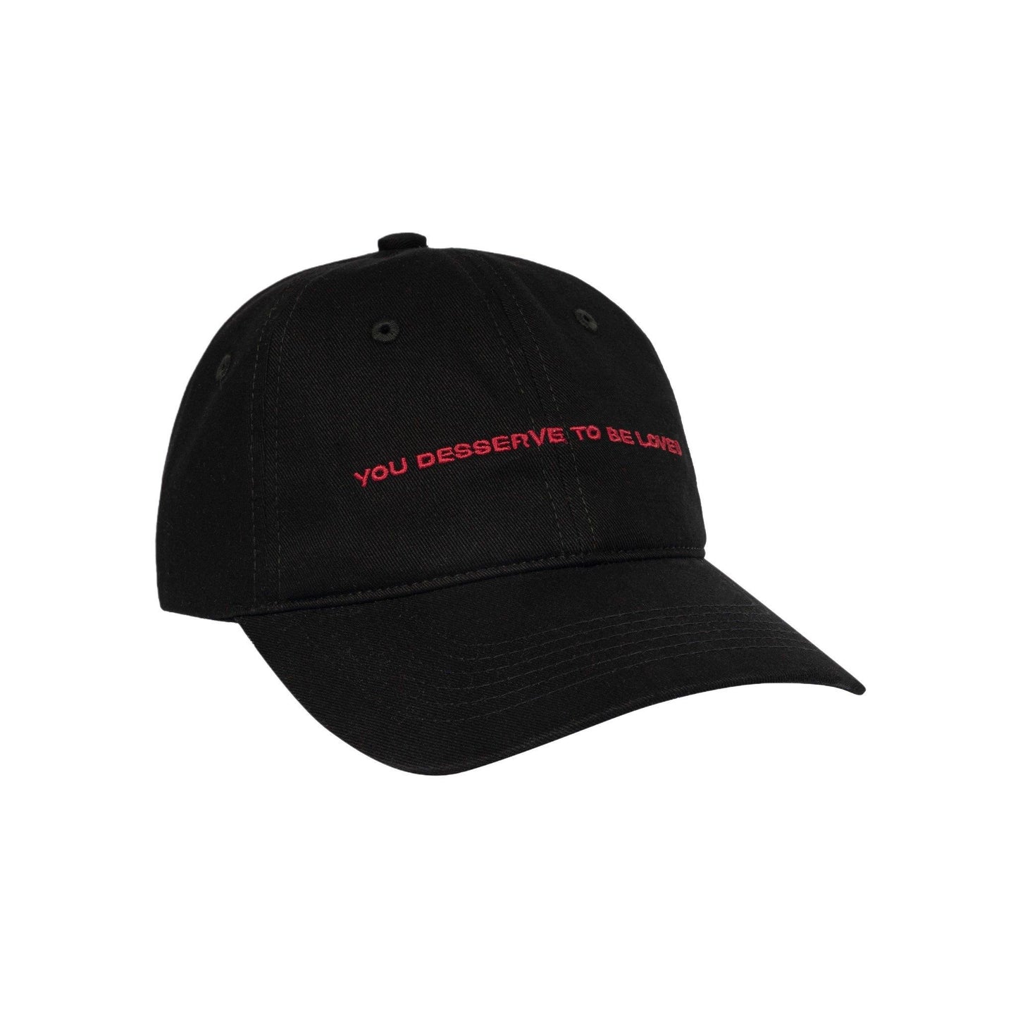"FAKE" LOVE QUOTES CAP/ BLACK