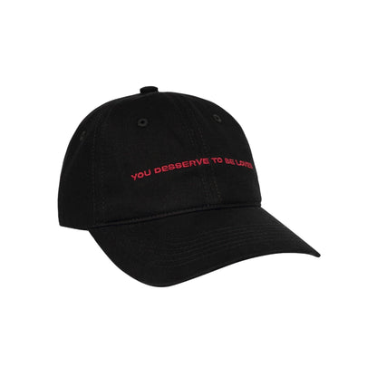 "FAKE" LOVE QUOTES CAP/ BLACK