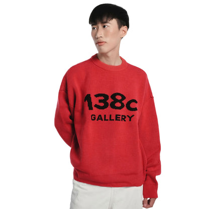 138C GALLERY/ BURNING LOVE KNIT SWEATER