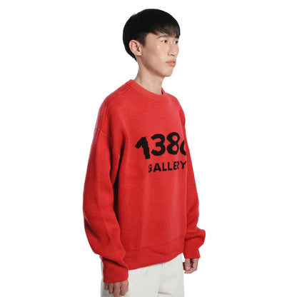 138C GALLERY/ BURNING LOVE KNIT SWEATER
