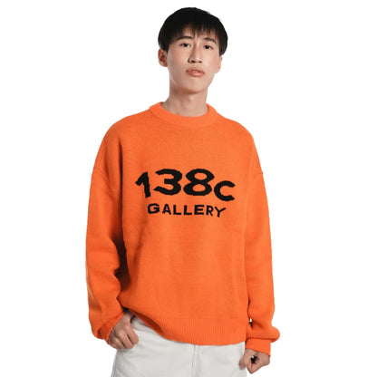 138C GALLERY/ GENEROUS LOVE KNIT SWEATER