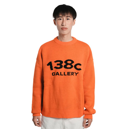 138C GALLERY/ GENEROUS LOVE KNIT SWEATER