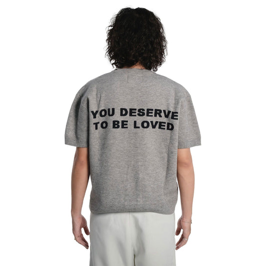 138C GALLERY/ TRUE LOVE KNIT T-SHIRT