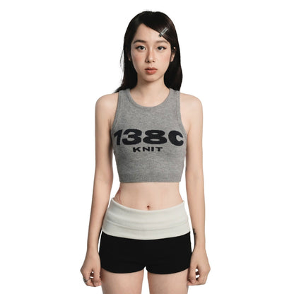 138C GALLERY / TRUE LOVE KNIT CROPTOP