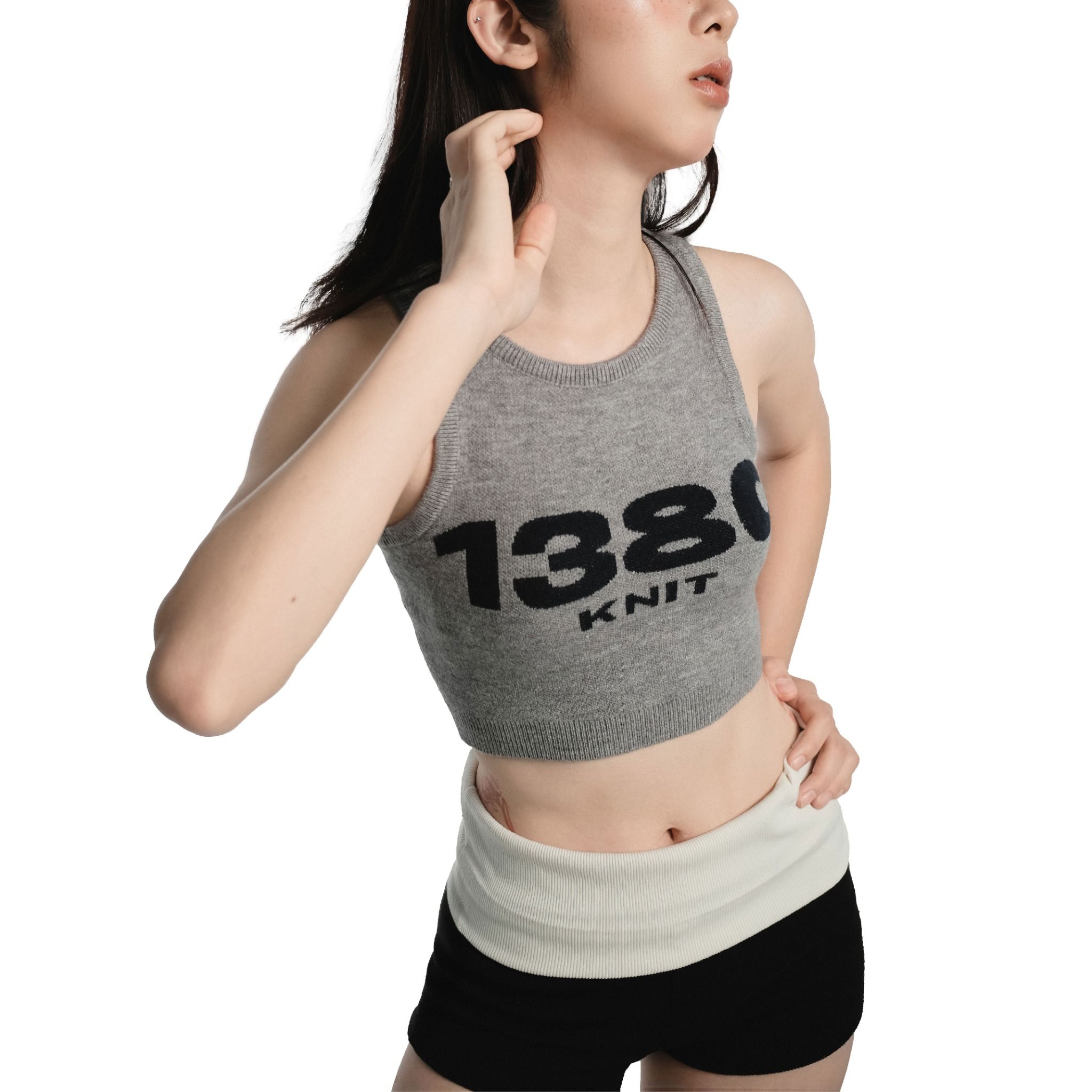 138C GALLERY / TRUE LOVE KNIT CROPTOP