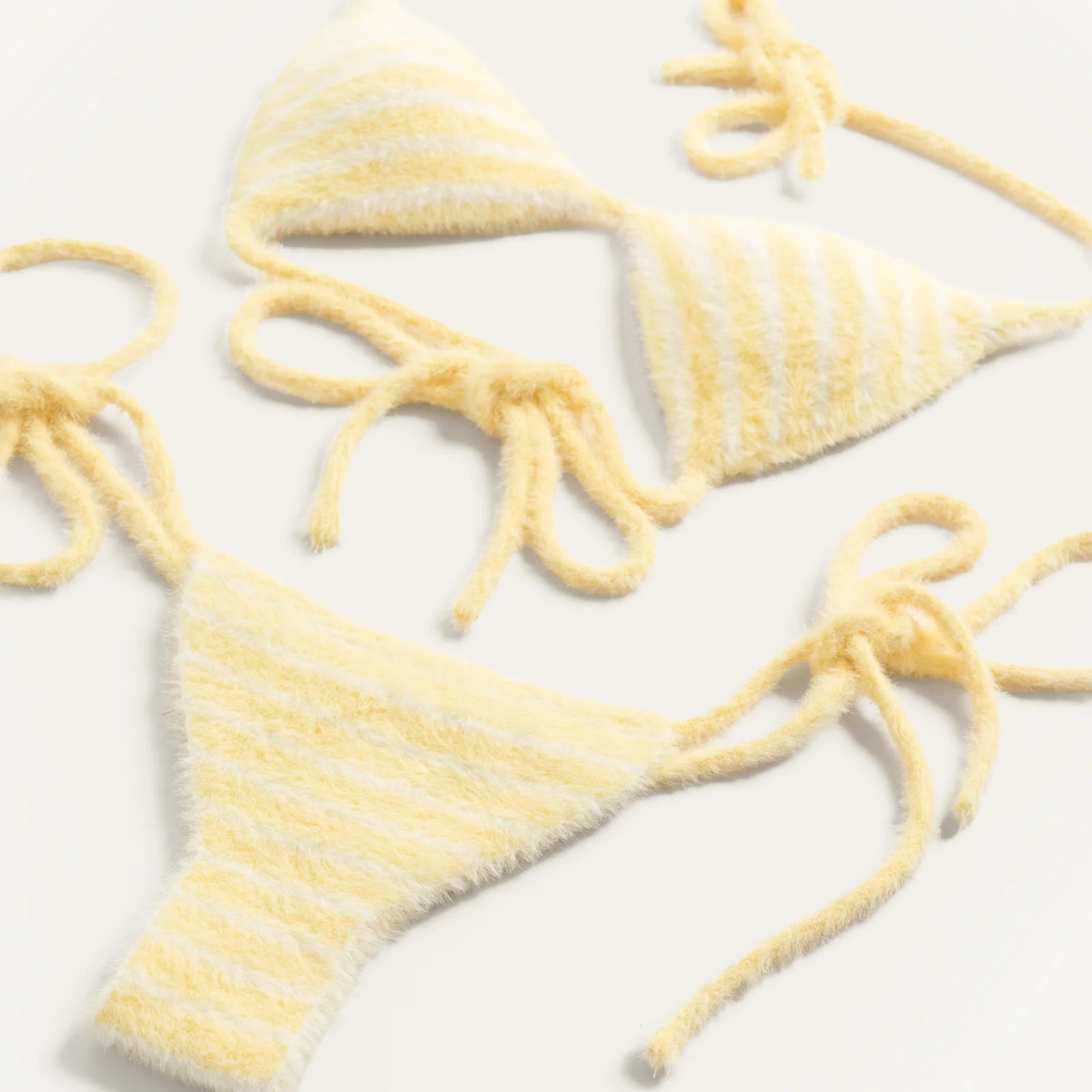 Love User Fuzzy Knit Bikini