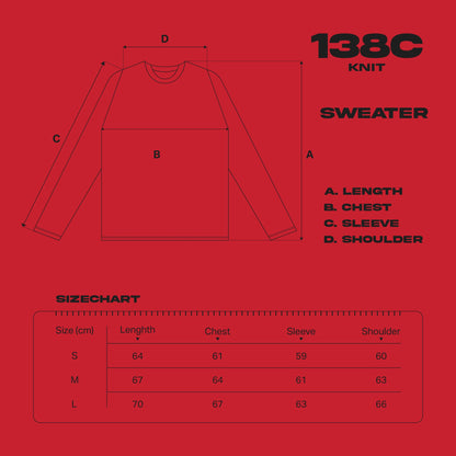 138C GALLERY / LOVE KNIT SWEATER