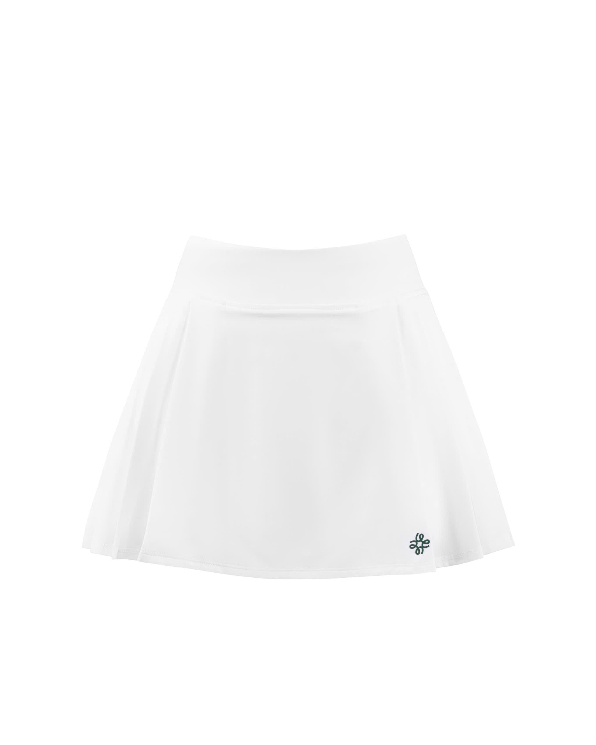 PICK n MIX /  Court Pleated Skort - Match White
