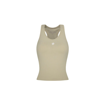 PICK n MIX / Court Rib Tank – Oat Cream